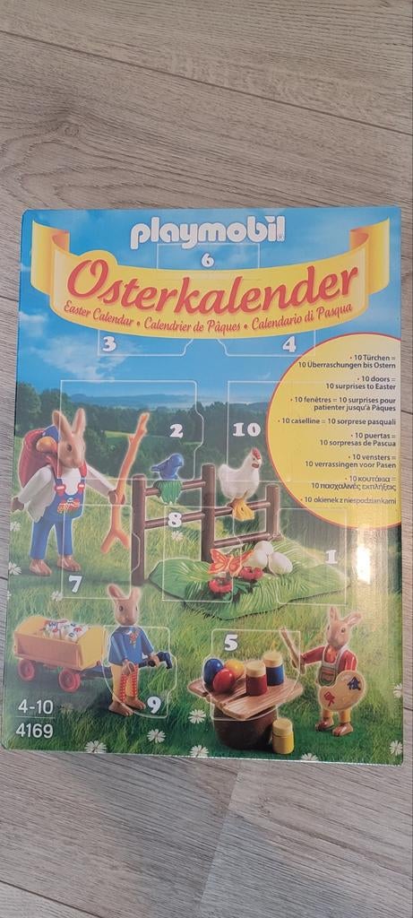 Playmobil paaskalender 4169 NIEUW en gesealed, Ophalen of Verzenden, Nieuw, Complete set