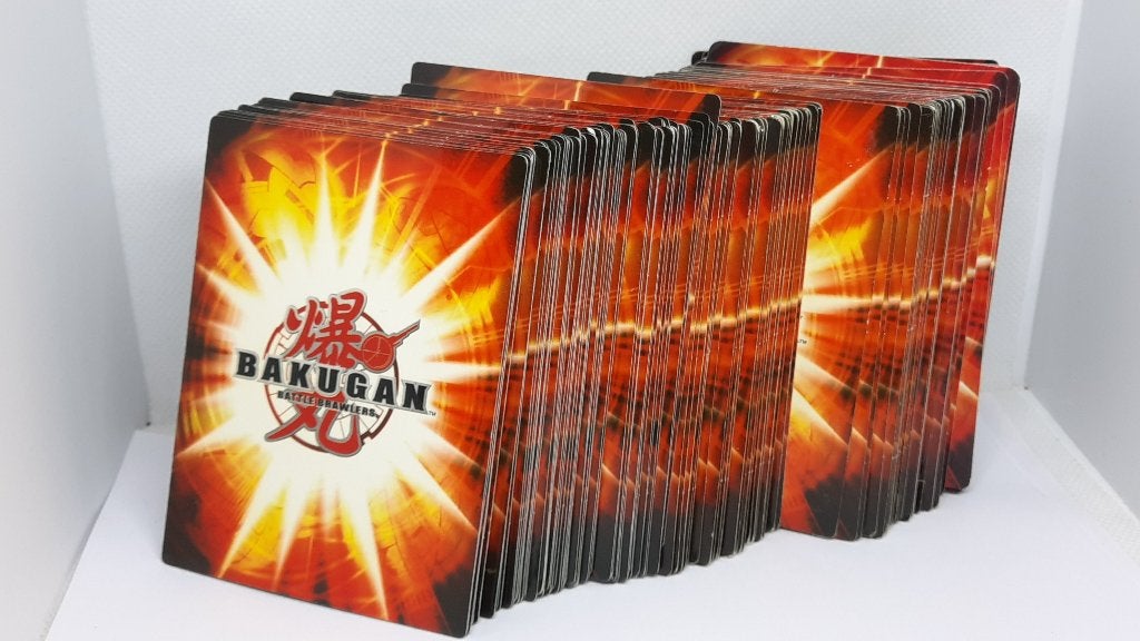 Partij van Bakugan kaarten / Speelkaarten, Ophalen of Verzenden, Gebruikt, Speelkaart(en)