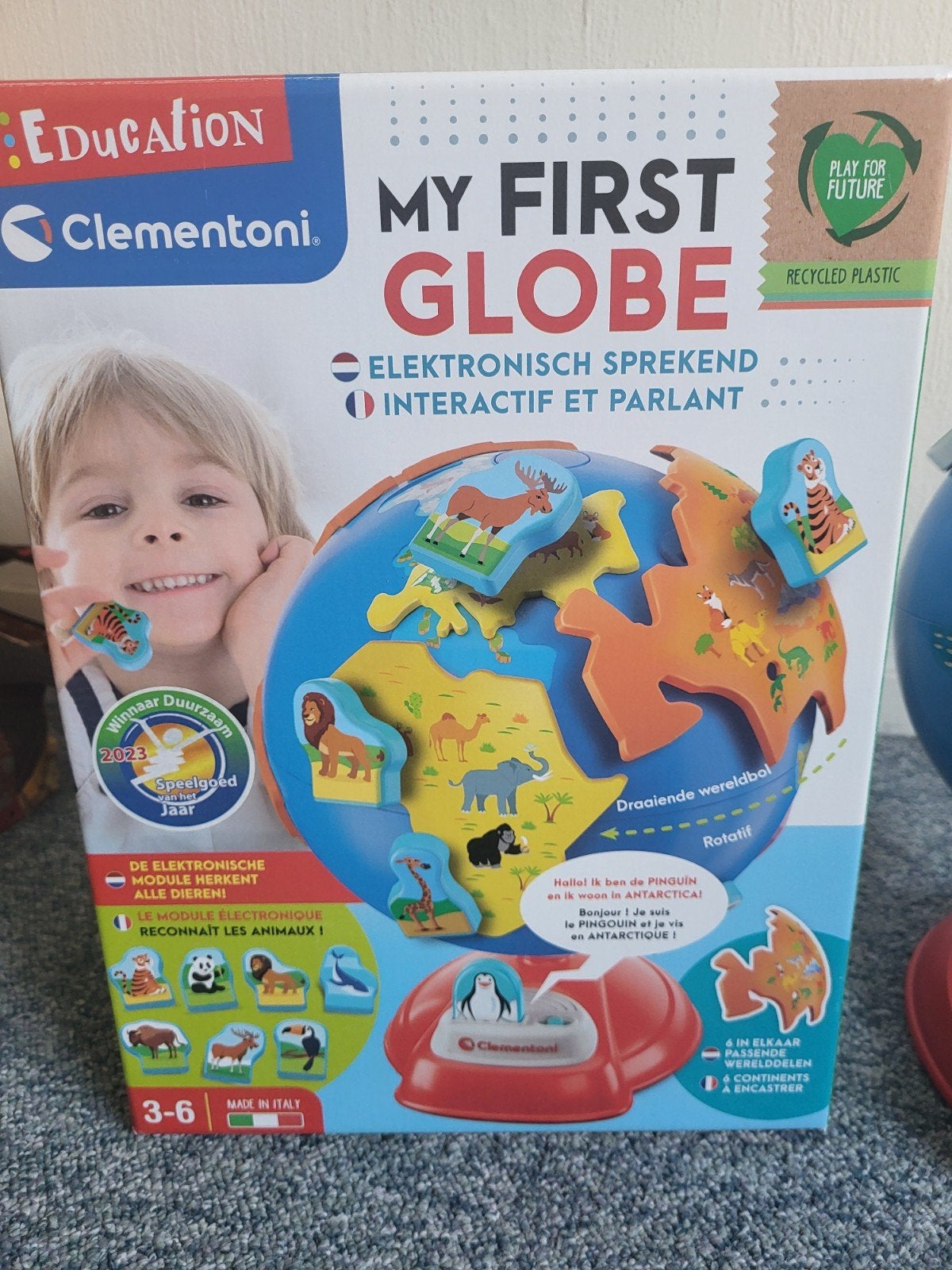 My first globe, wereldbol, Ophalen, Zo goed als nieuw