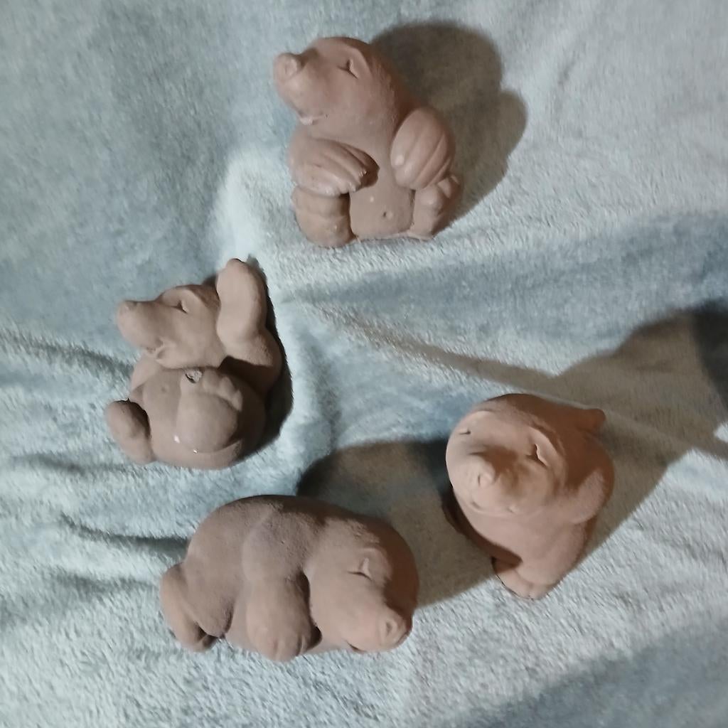 Kleine betonnen Molletje, Ophalen, Gebruikt, Beton, Dierenbeeld