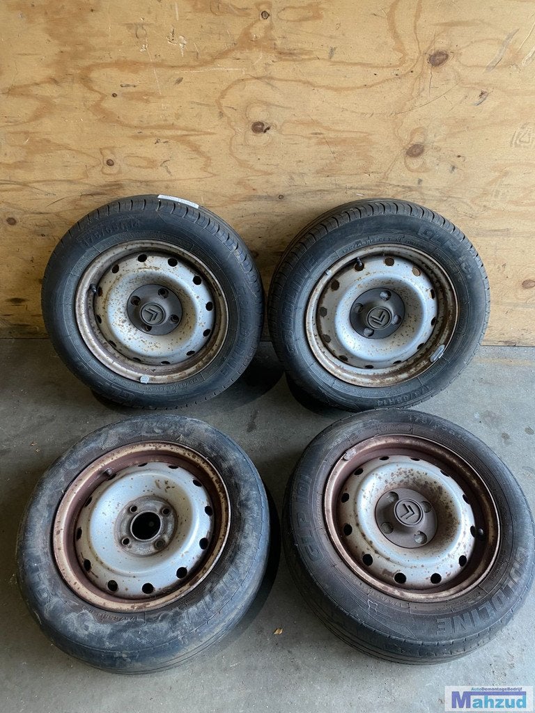CITROEN BERLINGO Velgen 4x108 65.1 14 inch, Gebruikt, Stellantis N.V., Ophalen of Verzenden, Band(en)
