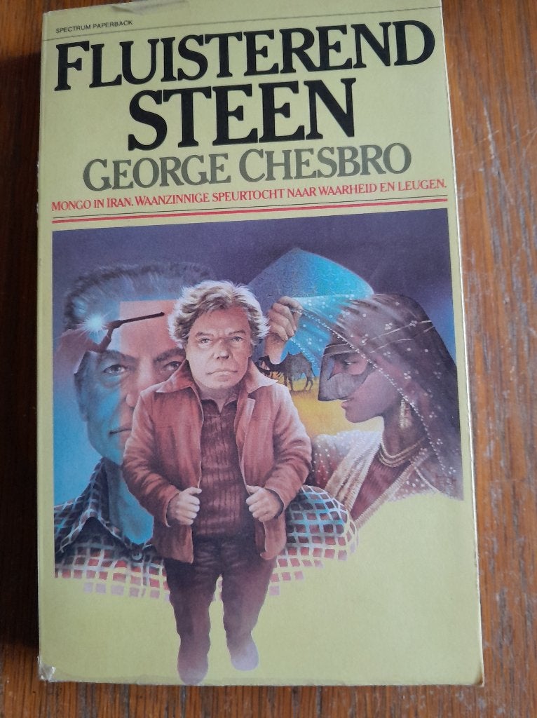 Fluisterend steen George Chesbro, Ophalen of Verzenden, Gelezen, George Chesbro