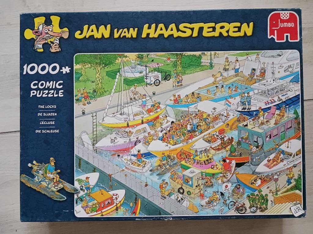 Jan van Haasteren, Verzenden, 500 t/m 1500 stukjes, Gebruikt, Legpuzzel