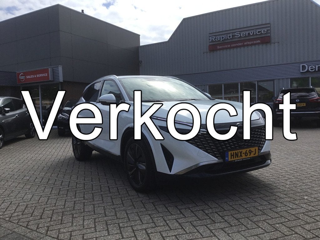 Nissan QASHQAI 1.3 MHEV 158 Xtronic Tekna+Cold Pack, 12 maanden, Euro 6, 4 cilinders, Wit