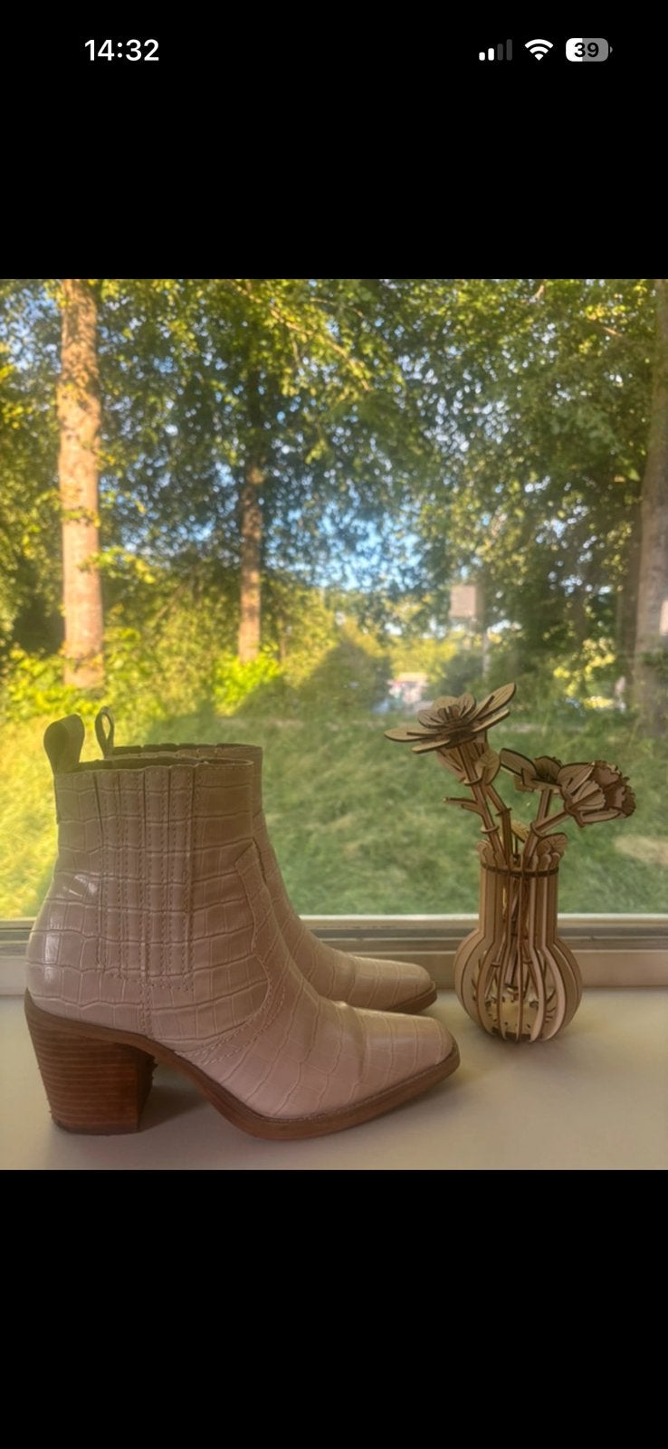 Laarsjes Steve Madden, Kleding | Dames, Schoenen, Beige, Lage of Enkellaarzen, Ophalen of Verzenden, Zo goed als nieuw
