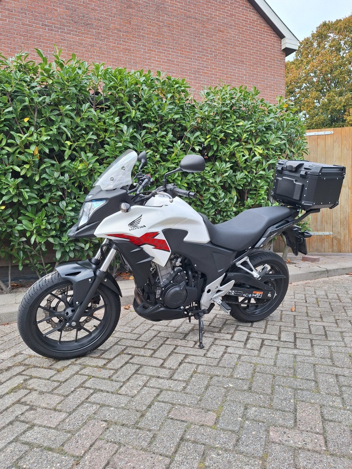 Nette Honda CB 500 X A2 rijbewijs Code 80 nwe banden/koffer, Motoren, 2 cilinders, Particulier, Toermotor, Minimaal motorrijbewijs A2