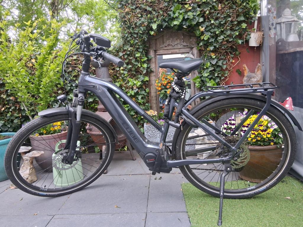 Sportieve Elektrische Cube fiets mt 50, Ophalen, Gebruikt, 47 tot 51 cm, Cube