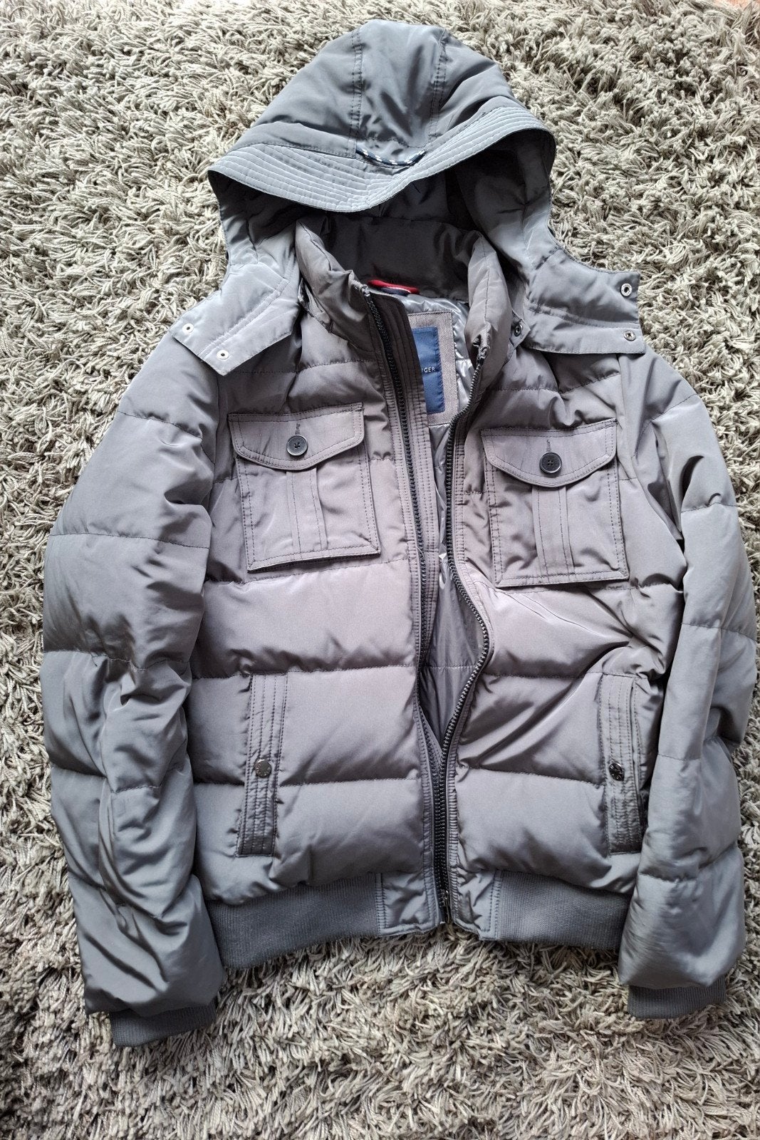 Tommy winterjas jongen  M  (14-15 jaar), Ophalen of Verzenden, Zo goed als nieuw, Overige maten, Tommy Hilfiger