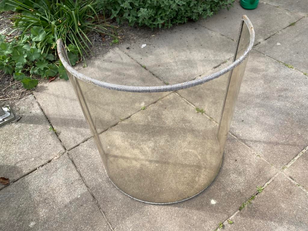 Hittebestendig gebogen glas, Ophalen, Zo goed als nieuw, Minder dan 80 cm, Gevelraam of Ruit