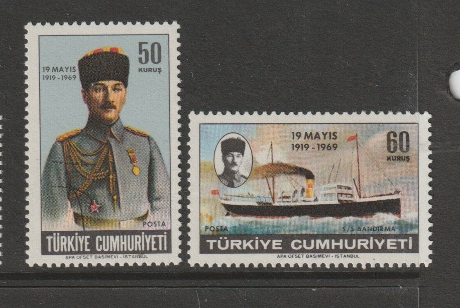 TSS Kavel 20286 Turkije Pf minr 2135-2136, Ophalen, Overige landen, Postfris