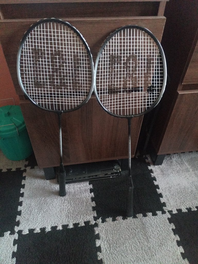 Gratis Badminton Rackets Set - E&L Sports, Sport en Fitness, Ophalen, Zo goed als nieuw, Racket(s)