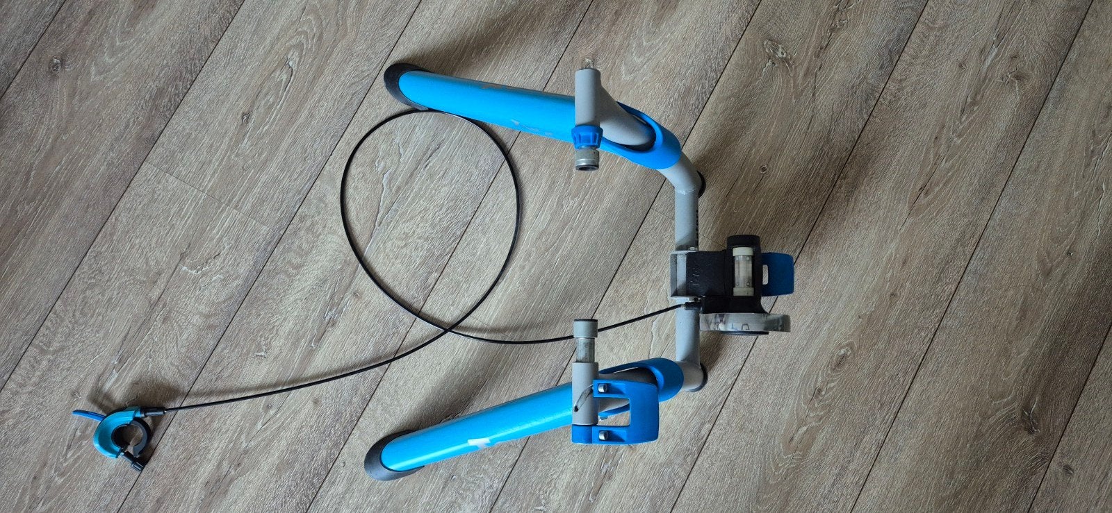 Tacx Satori Smart T1740 fietstrainer met racefietswiel, Ophalen, Gebruikt, Overige typen, Staal