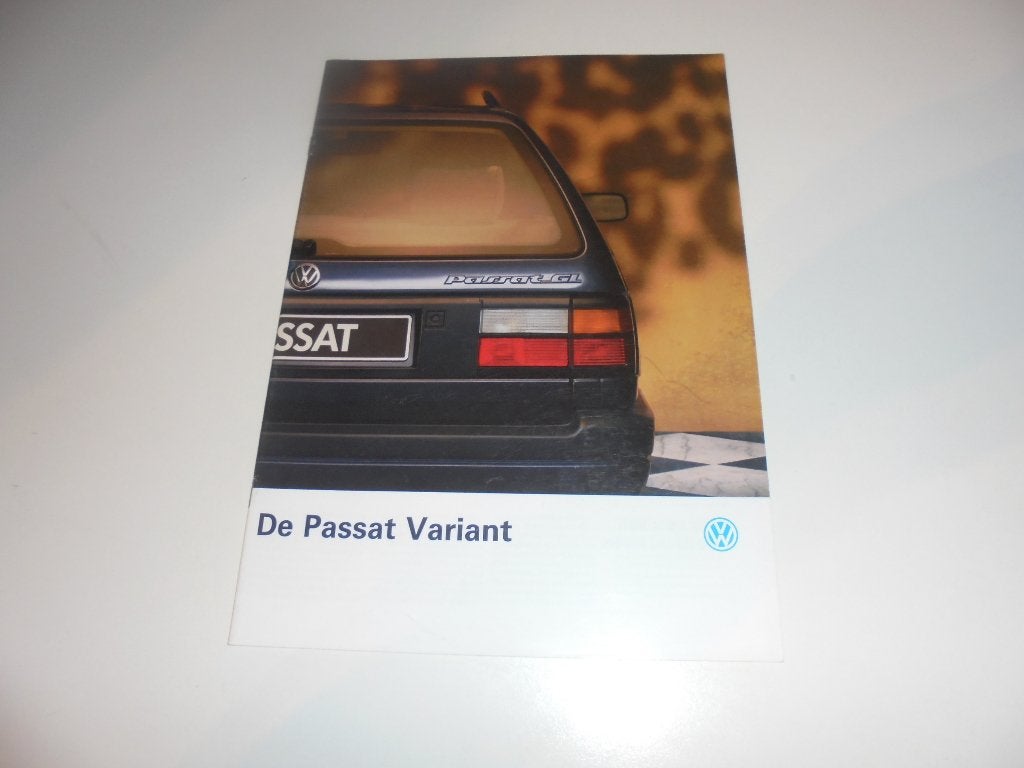 brochure Volkswagen Passat Variant  1990, Ophalen of Verzenden, Nieuw, Volkswagen
