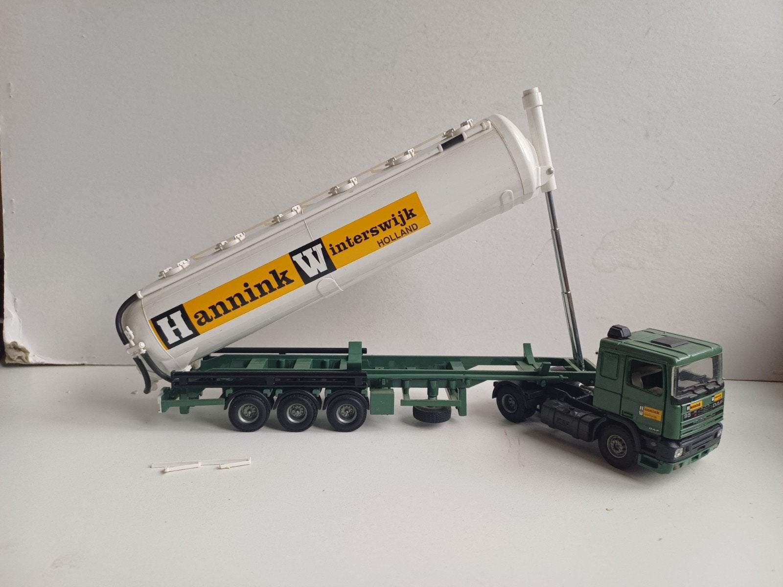 Tekno DAF 95 350 Ati Hannink Winterswijk 1:50, Ophalen of Verzenden, Gebruikt, Bus of Vrachtwagen, Tekno