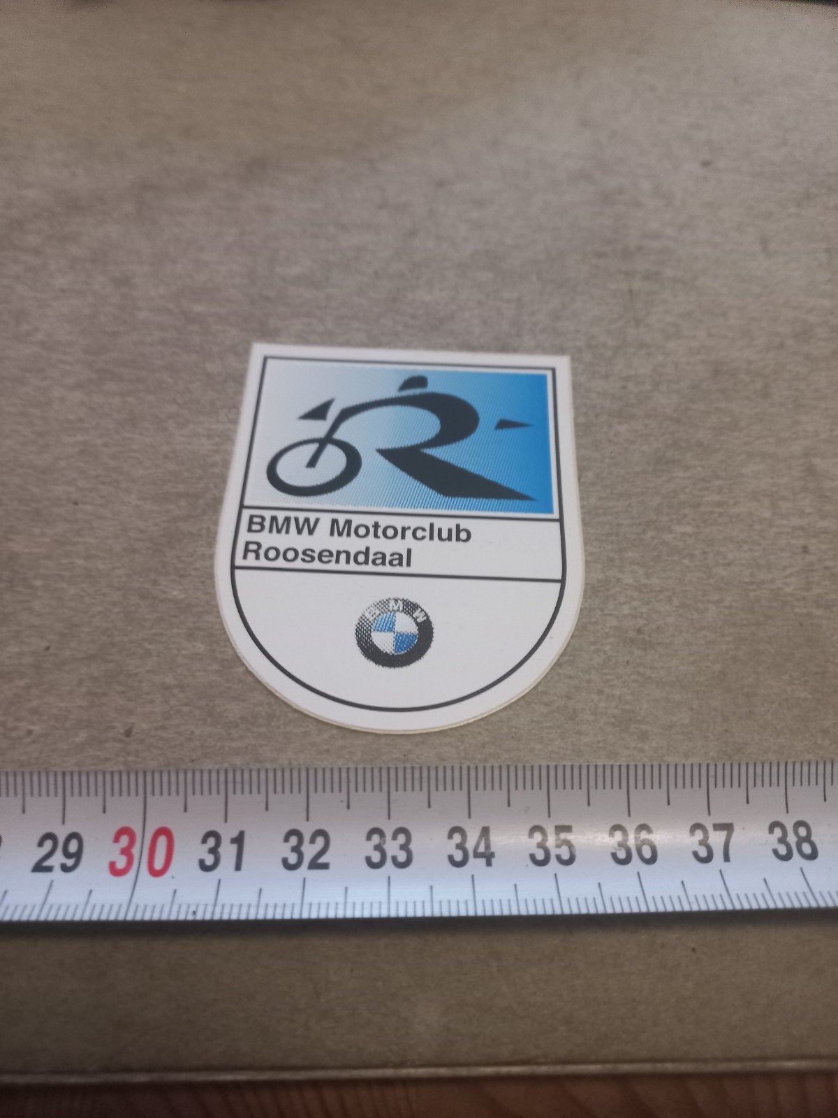 BMW Motorclub Roosendaal Sticker - Uniek verzamelobject, Ophalen of Verzenden