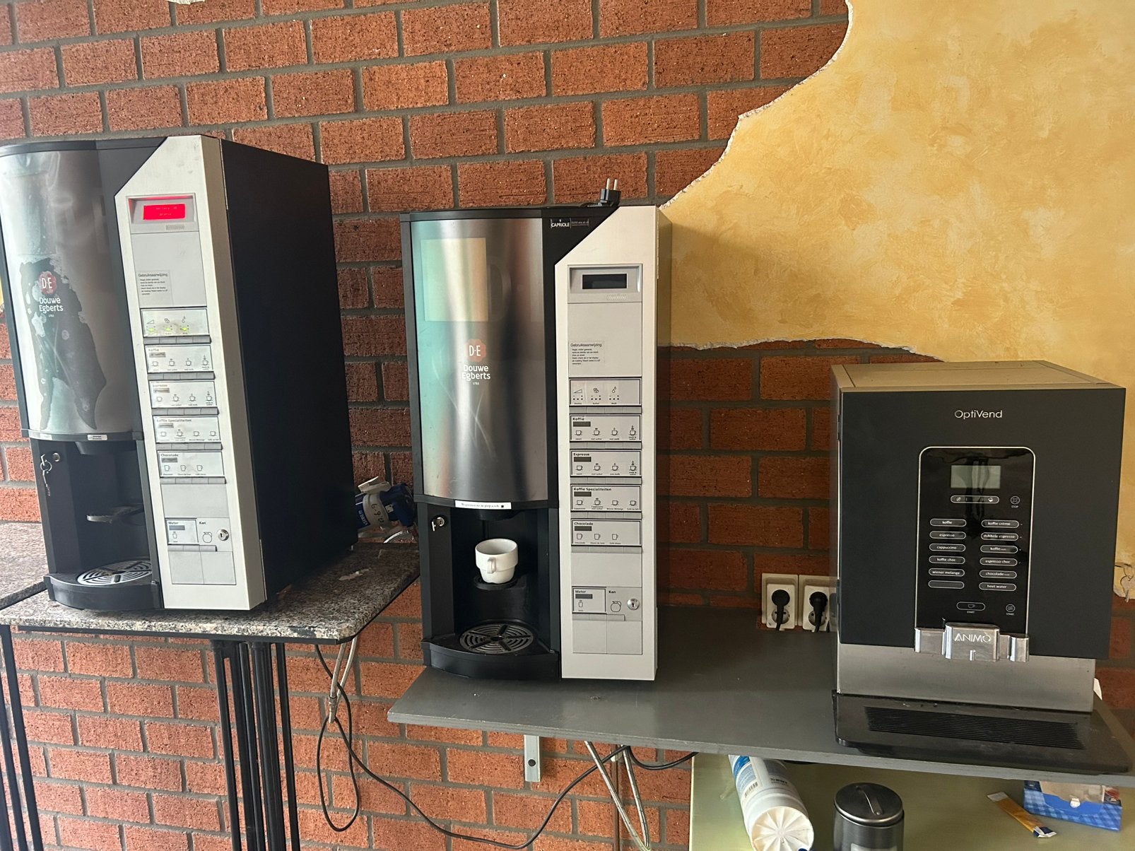 6 koffie automaten, douwe egberts gallery 220, Ophalen, Zo goed als nieuw, Overige merken