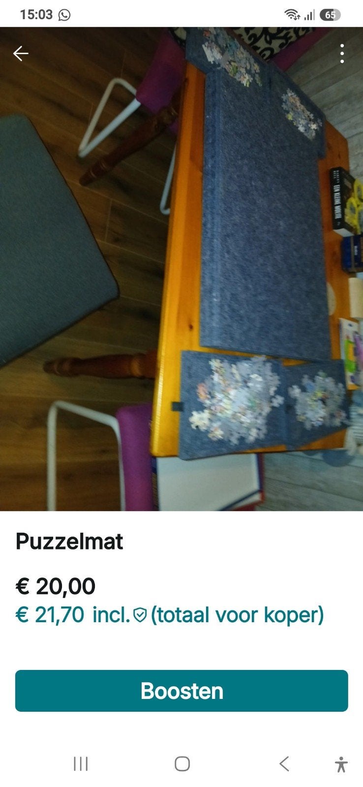 puzzelmat met laadjes, Kinderen en Baby's, Ophalen