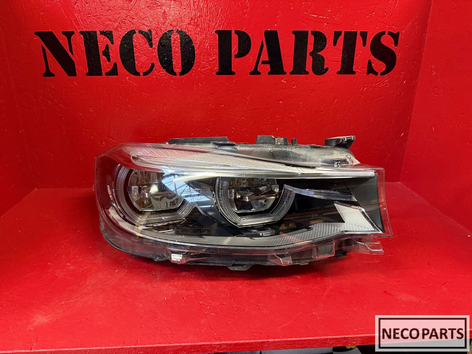 BMW 3 SERIE GT F34 FACELIFT LCI LED KOPLAMP COMPLEET 8738730, Gebruikt, -, -, Ophalen of Verzenden