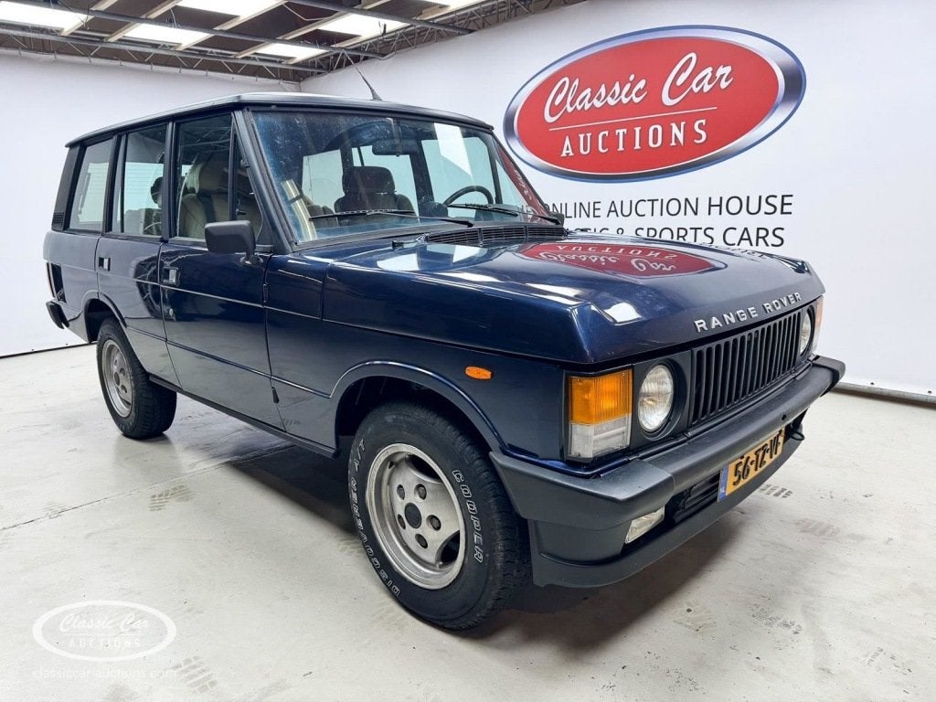 Land rover RANGE ROVER   - ONLINE AUCTION, Auto's, Land Rover, Blauw, Bedrijf, Handgeschakeld