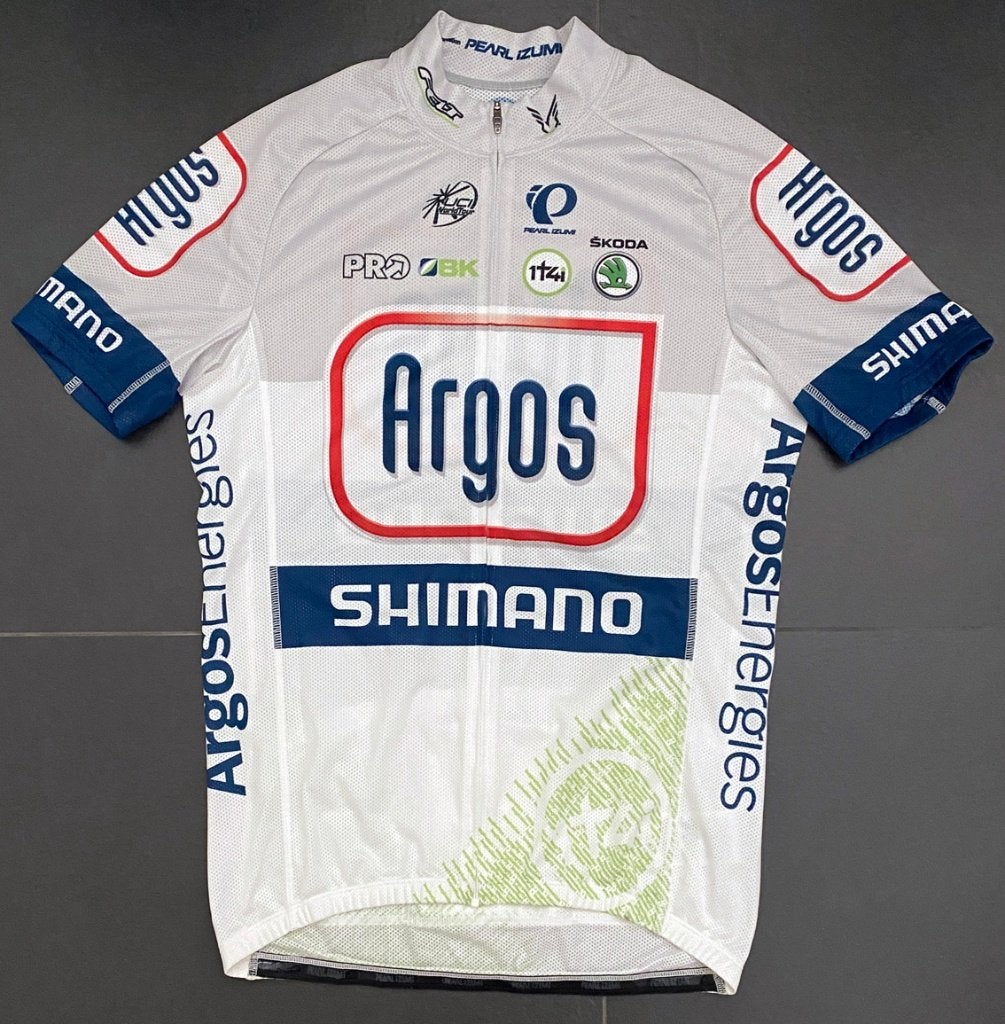 Wielertrui/wielershirt ARGOS SHIMANO – KOEN DE KORT – 2013, Ophalen of Verzenden, Overige typen