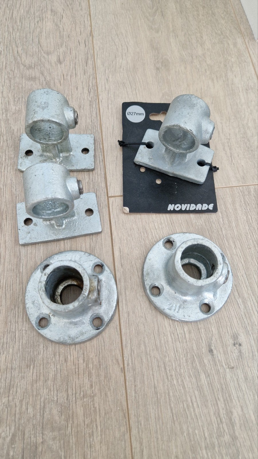 Koppelingen steigerbuis 27 mm, Ophalen of Verzenden
