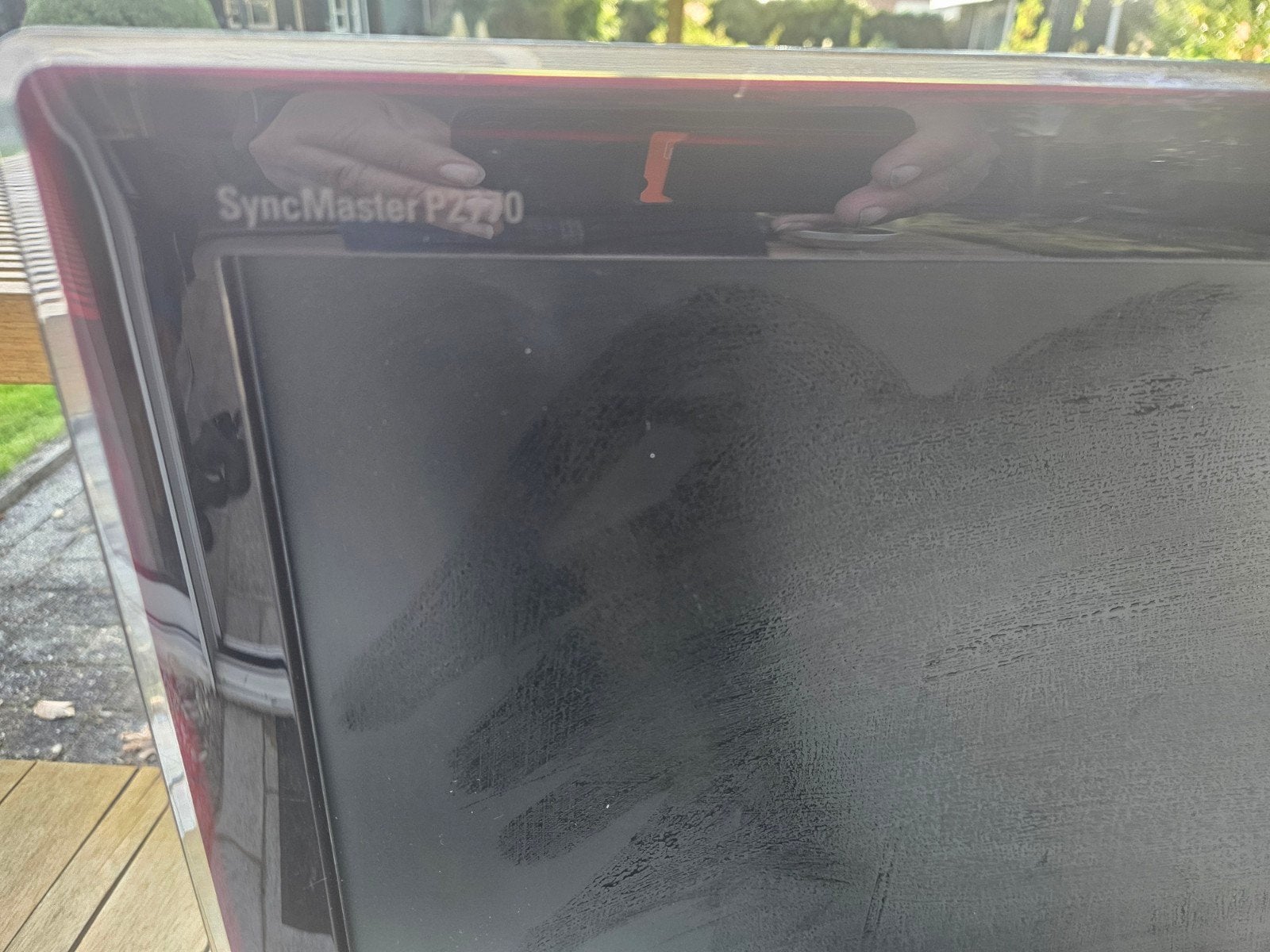 Samsung SyncMaster P2770 27 inch monitor, Ophalen, Gebruikt, DVI, Samsung