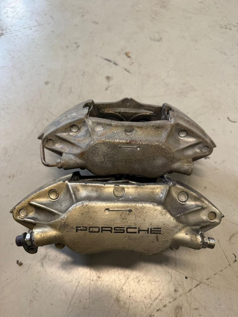 Originele Porsche/Brembo remklauwen – 4 zuiger – opknapset, Ophalen of Verzenden, Gebruikt