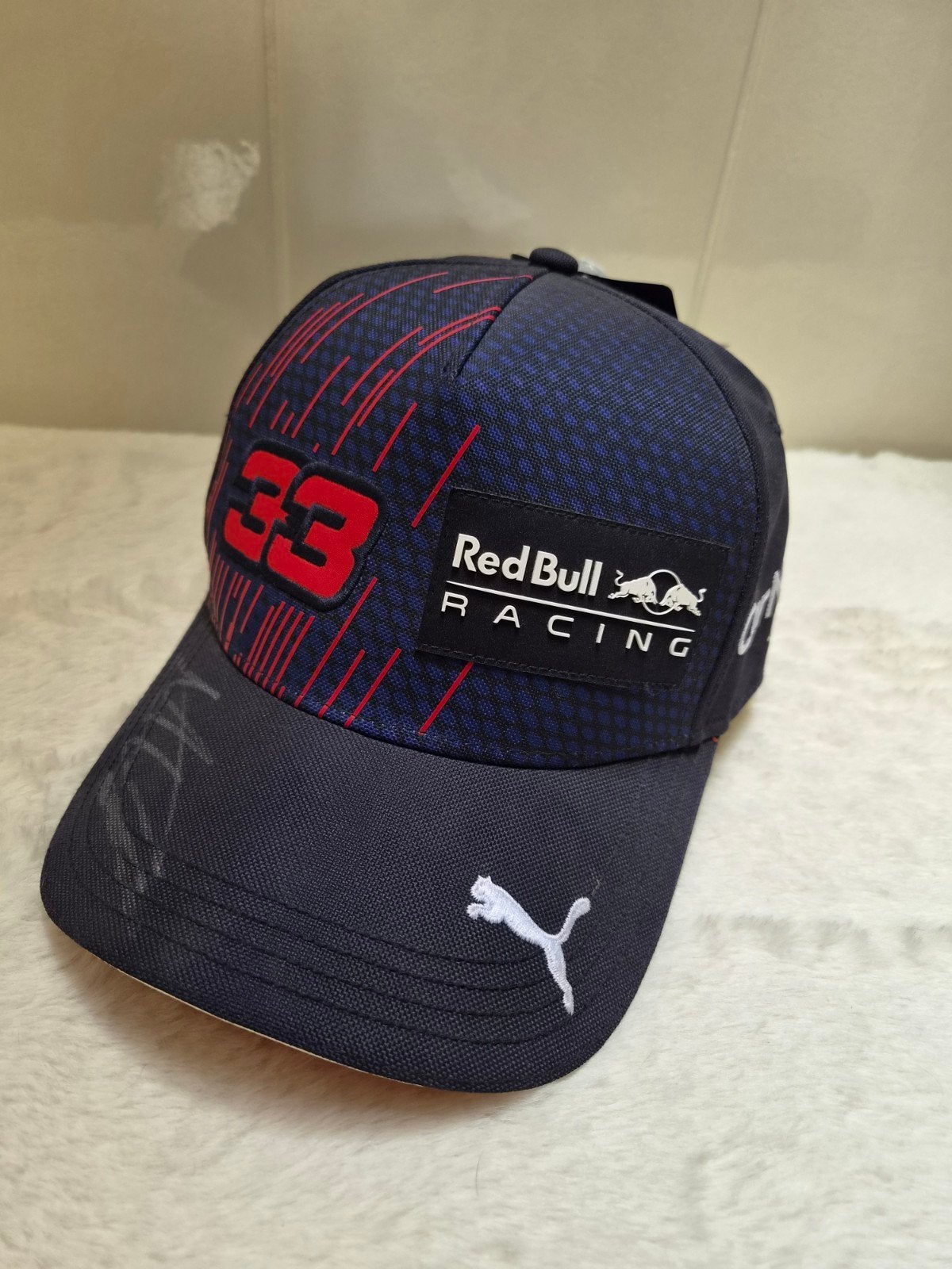 Gesigneerd Max Verstappen pet., Nieuw, Pet, Red Bull Racing, One size fits all