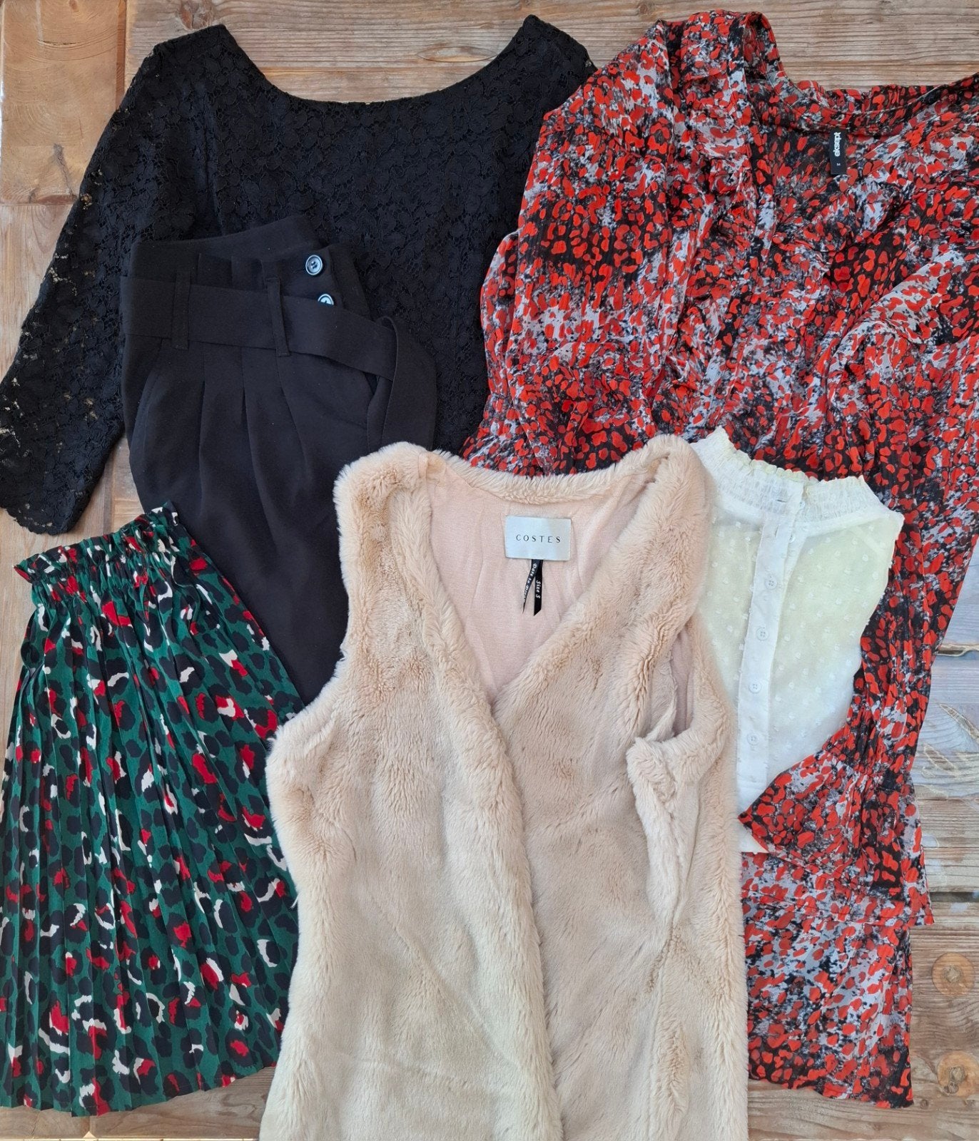Kledingbundel 13st! Jurken, rok, broek, shirt, tops, blouse, Ophalen of Verzenden, Gedragen, Maat 36 (S)