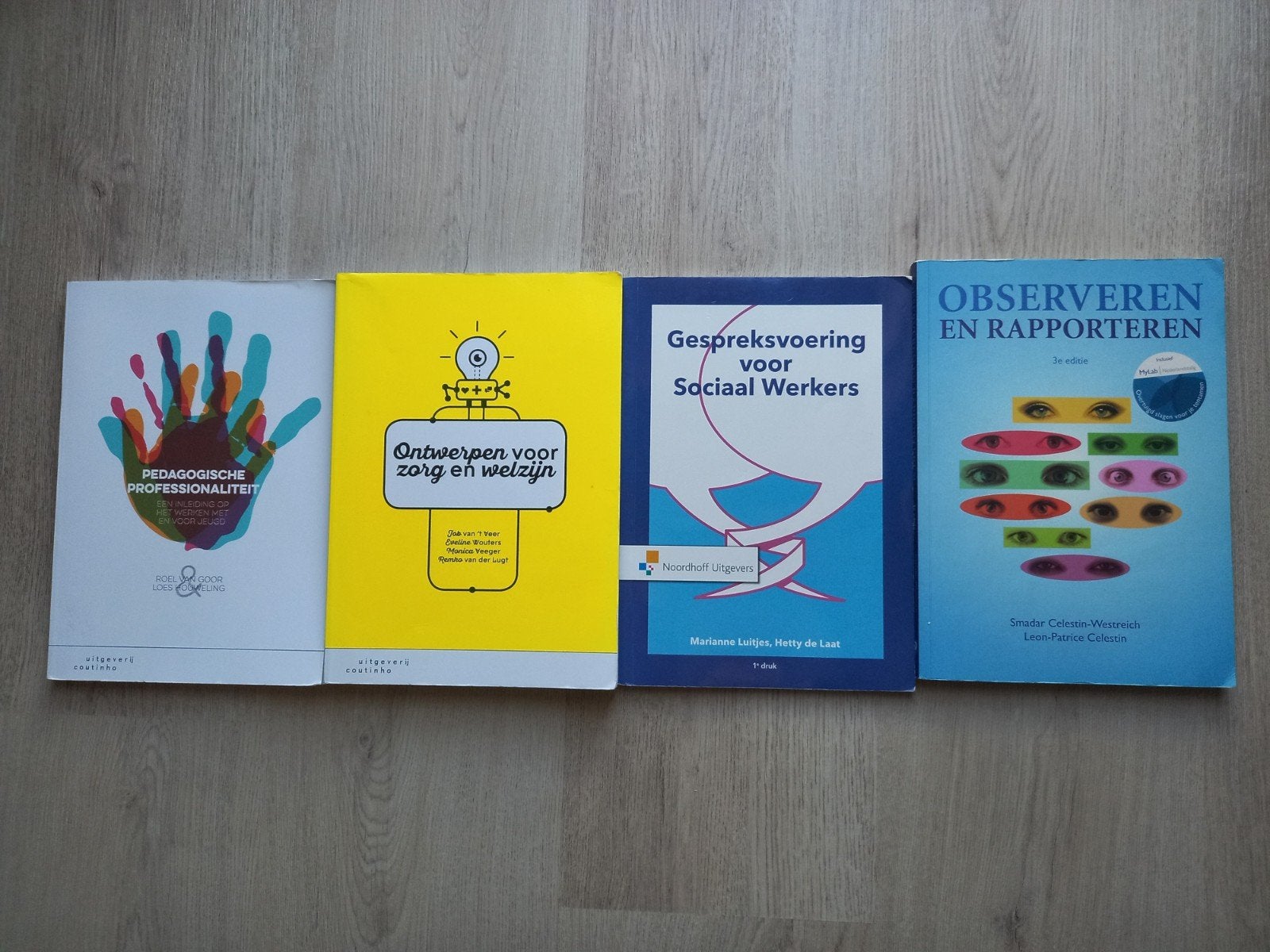 4 studieboeken HBO Pedagogiek, Gelezen, Diverse auteurs, Gamma, HBO