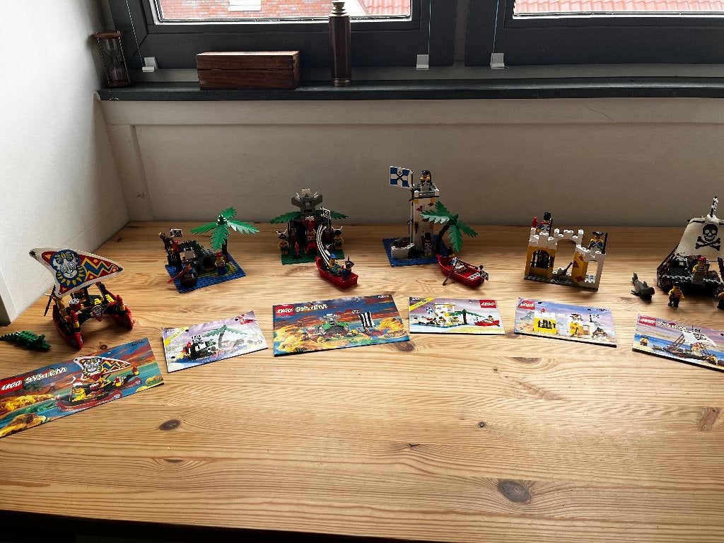 Lego Piraten en soldaten jaren '90, Kinderen en Baby's, Speelgoed | Duplo en Lego, Gebruikt, Lego, Compleet, Complete set