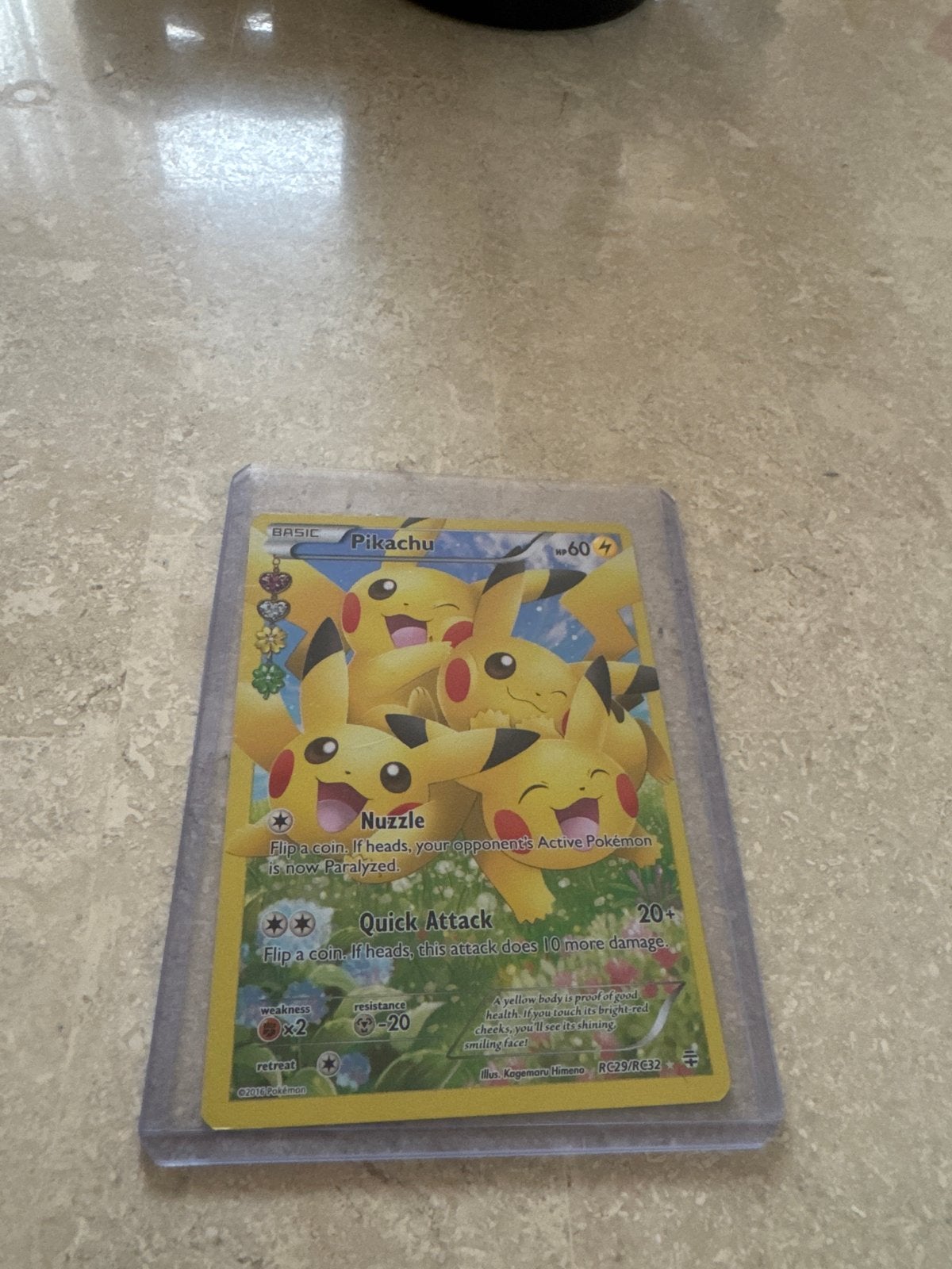 Pikachu RC29/RC32 Pokémon Kaart - Zo Goed als Nieuw, Hobby en Vrije tijd, Ophalen, Zo goed als nieuw, Losse kaart