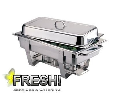 chafing dish, au-bain marie warmhoud bak rechaud te huur, Ophalen, Nieuw, Overige