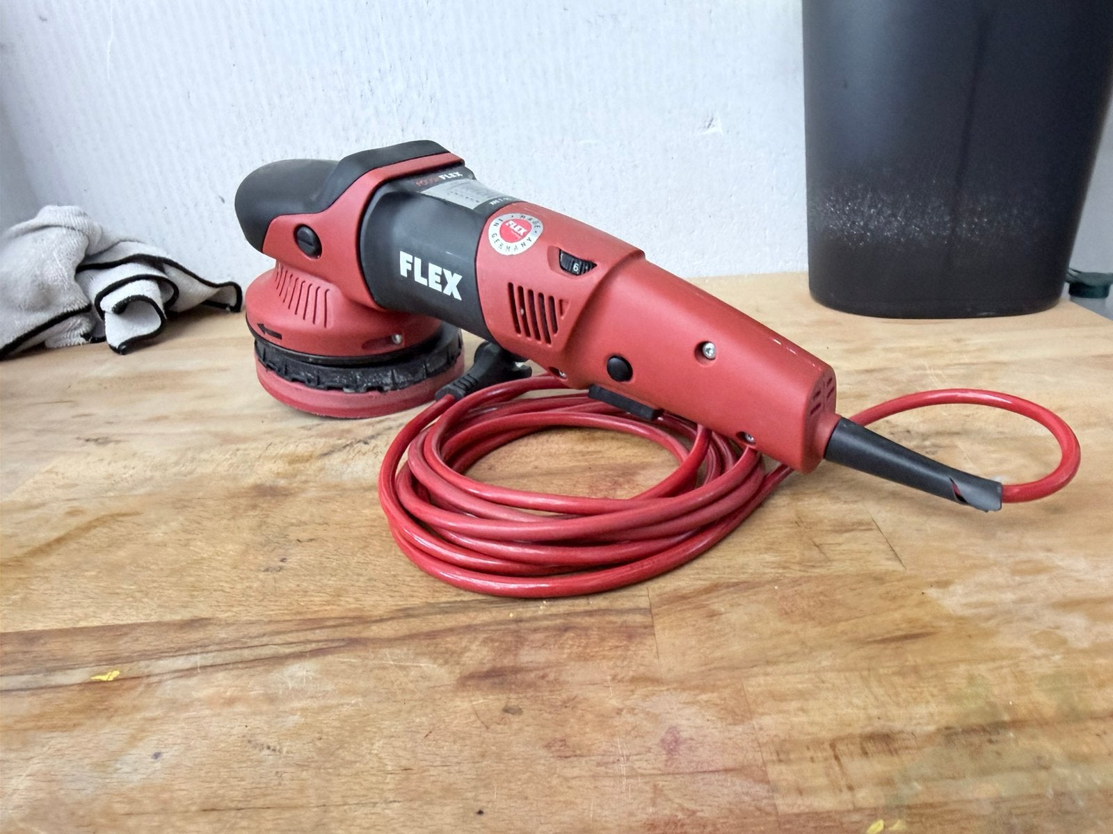 FLEX Polijstmachine XFE 7-15, Ophalen of Verzenden, Zo goed als nieuw, 1200 watt of meer, Overige typen