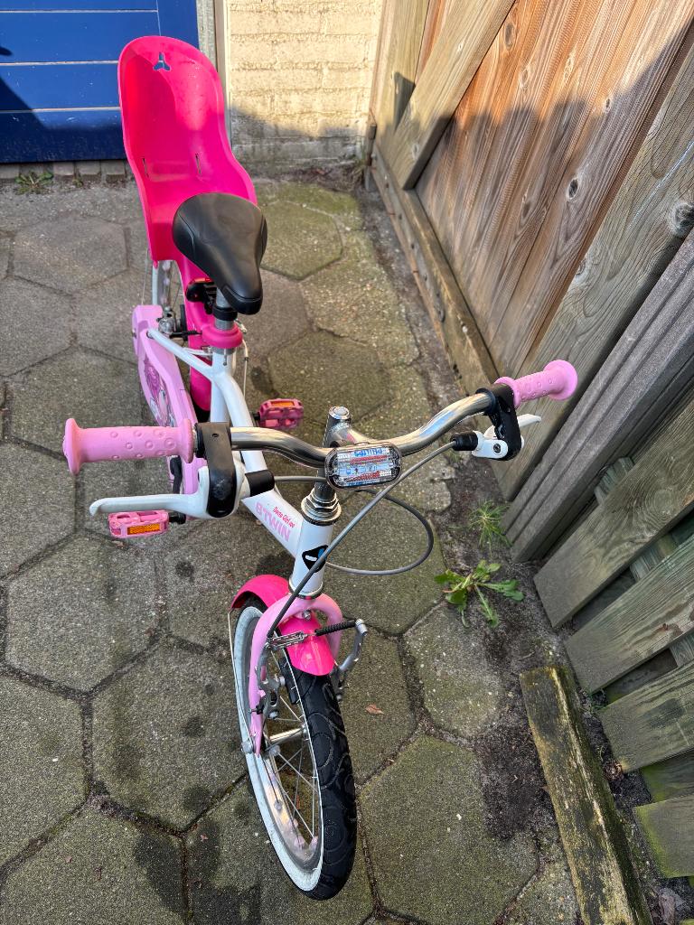 meisjesfiets, 16 inch, Ophalen, Overige merken, Handrem