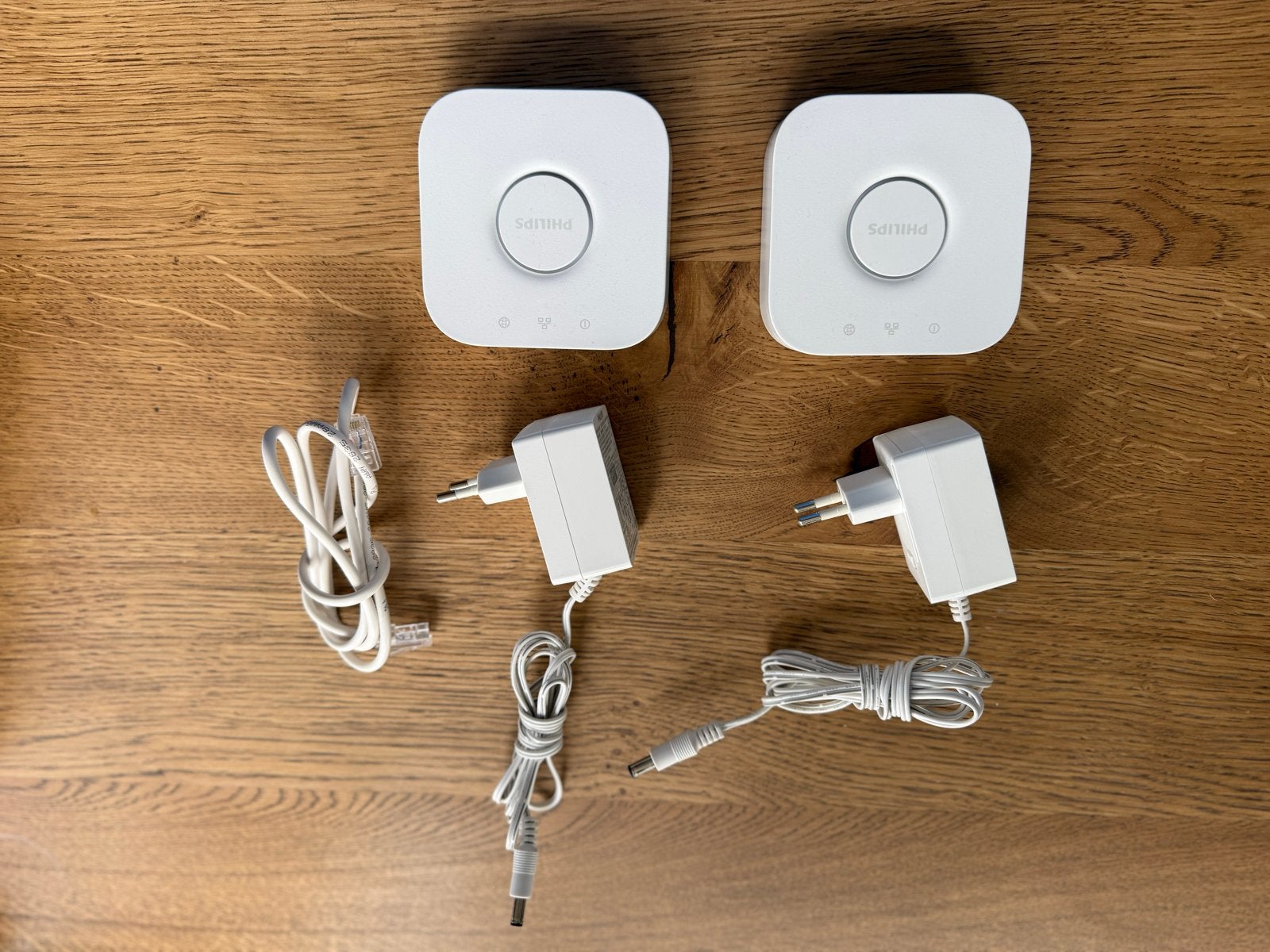 Philips Hue Bridge (2 stuks) - Smart Home Hub, Ophalen, Wit, Kunststof, Smart home compatibel