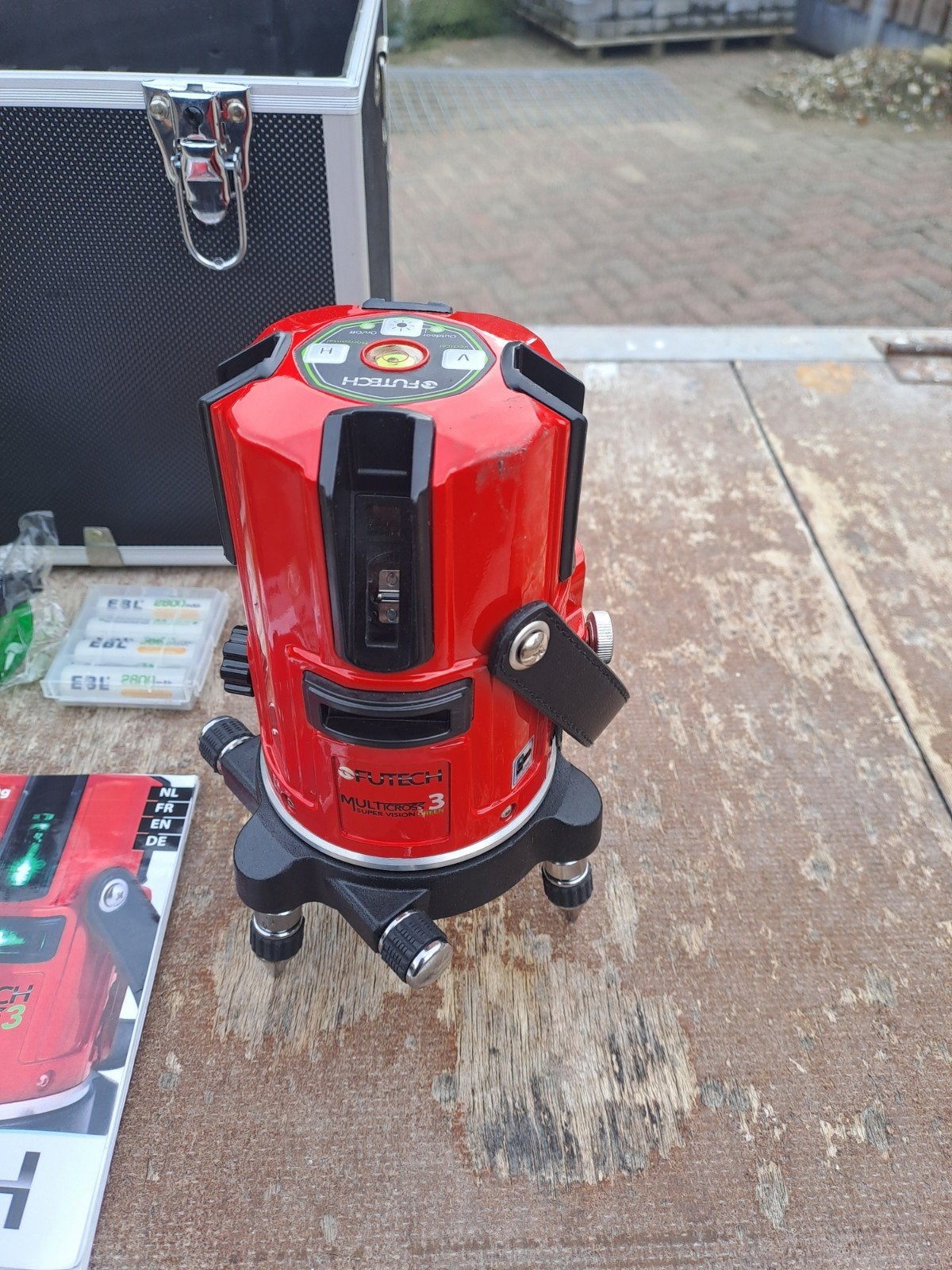 Futech Multicross 3 Super Vision Green laser, Ophalen, Zo goed als nieuw