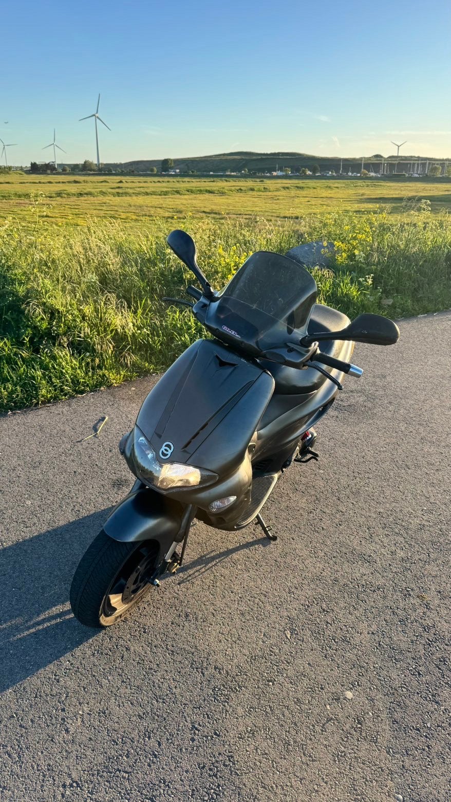 Gilera runner dr 70 wok te te ruil!, Fietsen en Brommers, Scooters | Piaggio, Ophalen, Overige modellen, Maximaal 45 km/u, Zo goed als nieuw