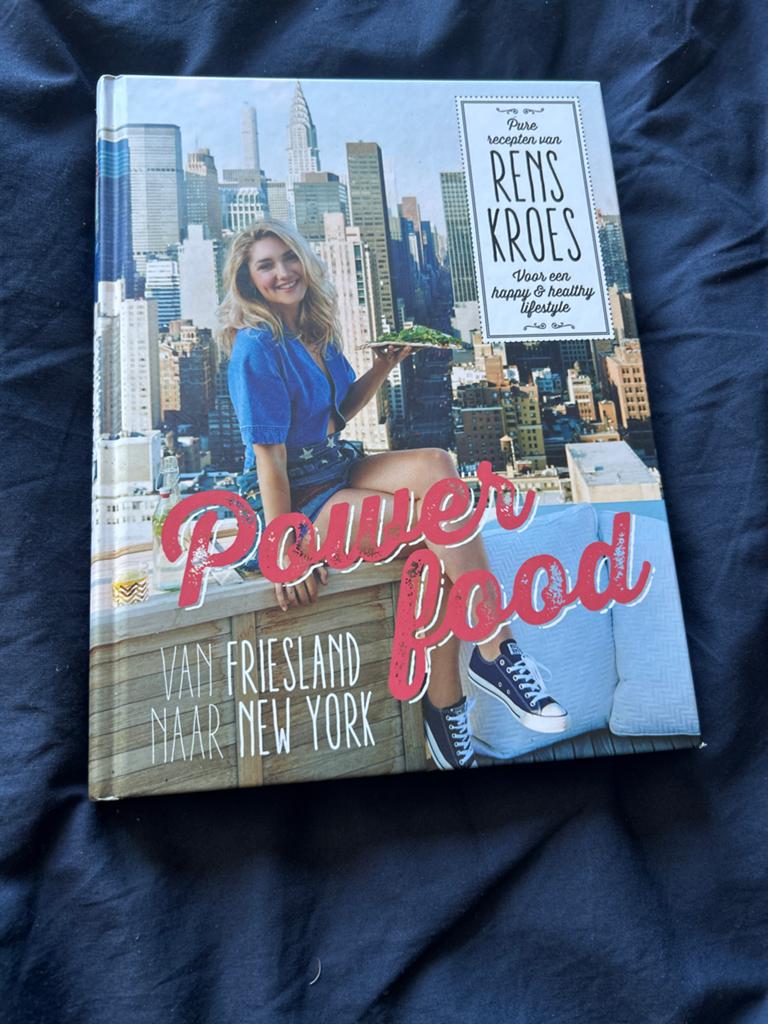 Power Food - RENS KROES - Happy & Healthy Lifestyle, Boeken, Kookboeken, Ophalen of Verzenden, Gelezen, Gezond koken
