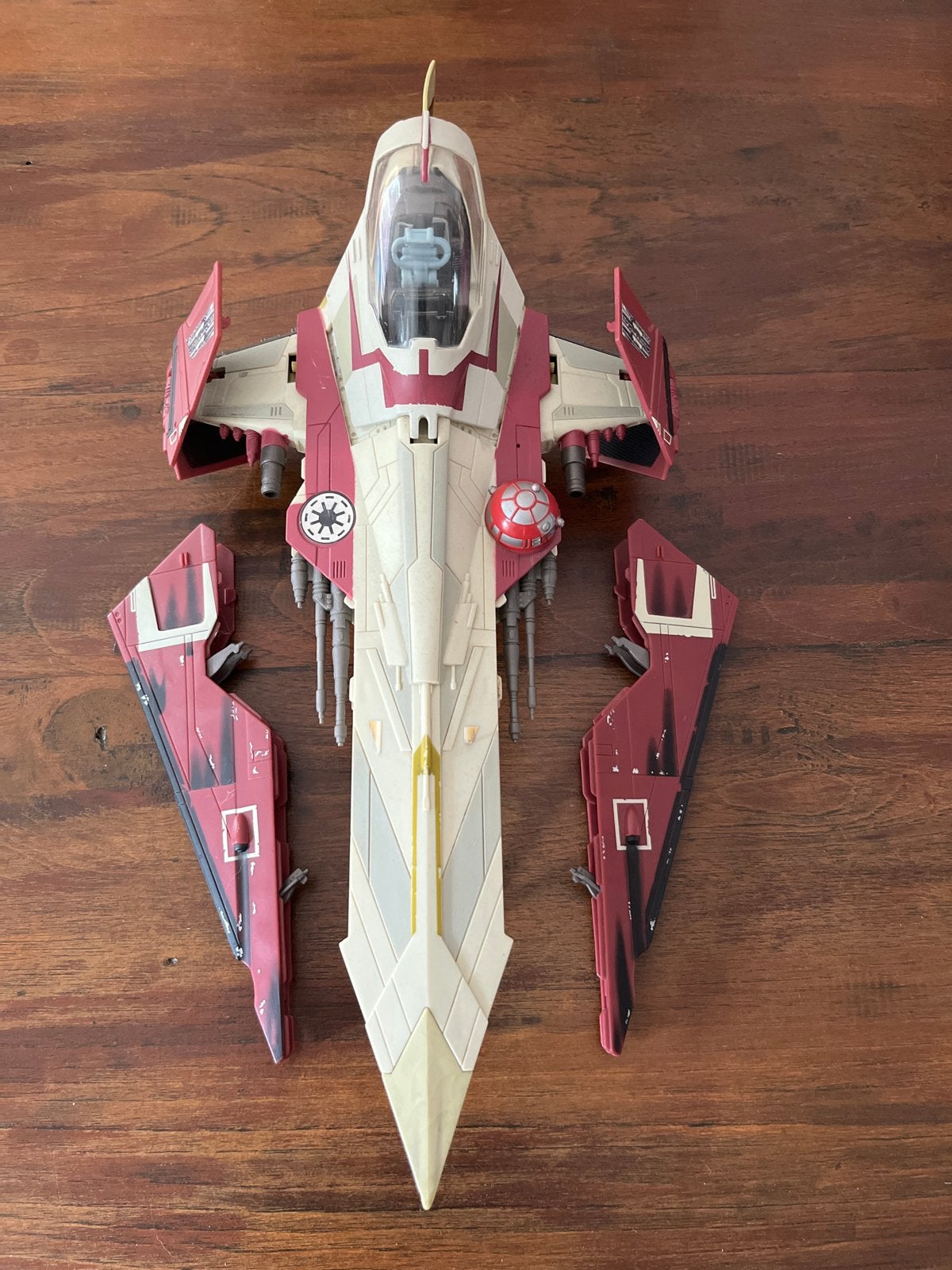 Star Wars Jedi Starfighter Anakin Skywalker Hasbro, Verzamelen, Ophalen of Verzenden, Gebruikt, Overige typen