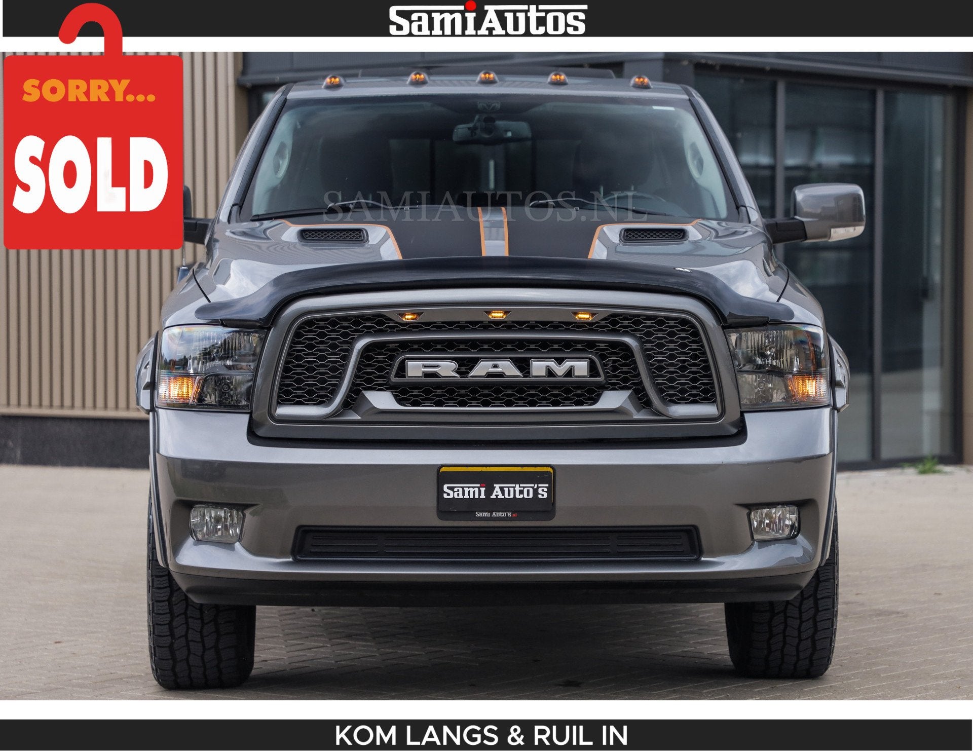 Dodge Ram WIDE BODY | SPORT | 5.7 V8 HEMI | DUBBELE CABINE C, Auto's, Automaat, Euro 5, Gebruikt, 5654 cc
