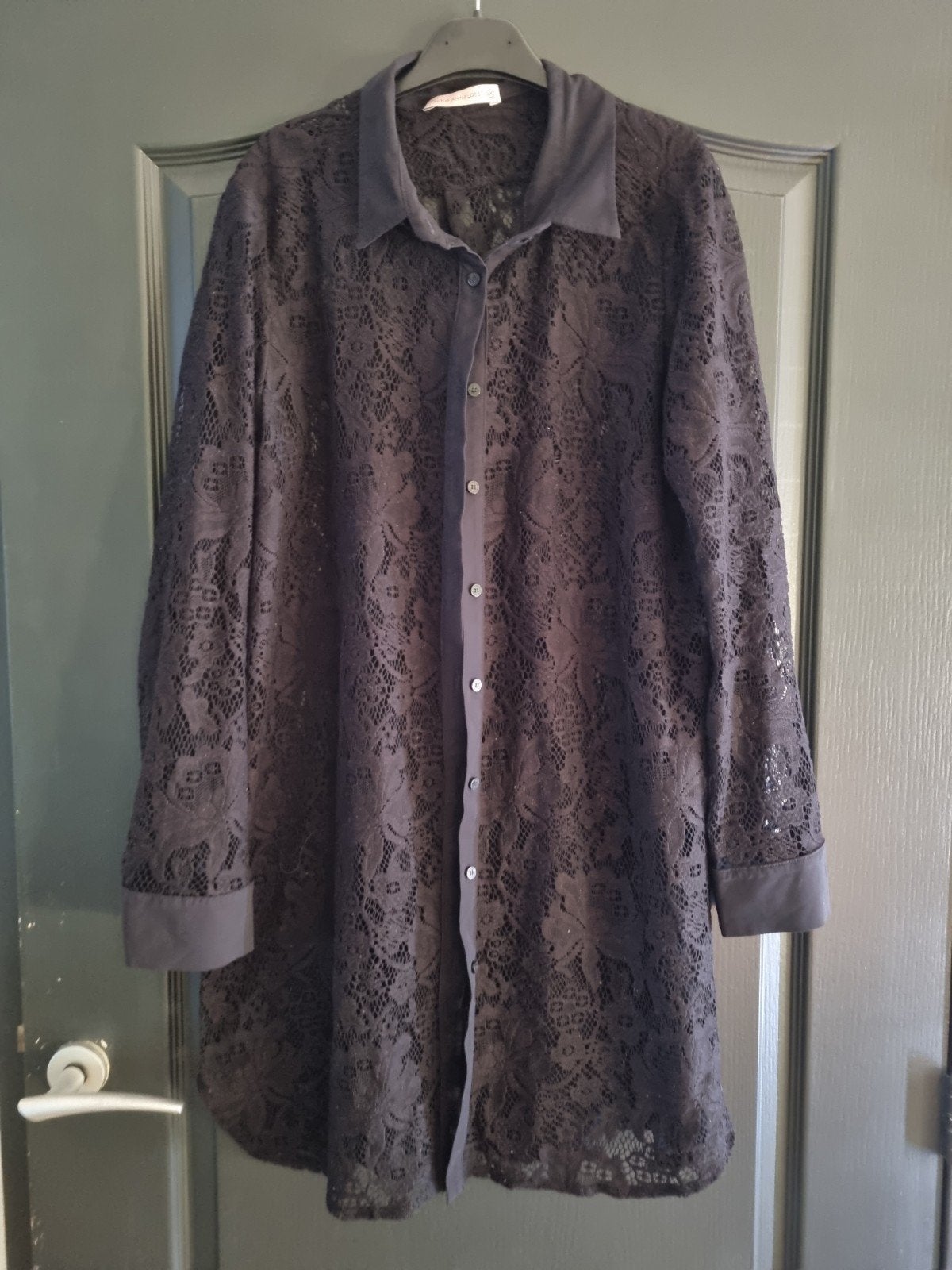 Studio Anneloes Zwart Kanten Tuniek/Blouse XXL, Kleding | Dames, Studio Anneloes, Zwart, Maat 46/48 (XL) of groter, Ophalen of Verzenden