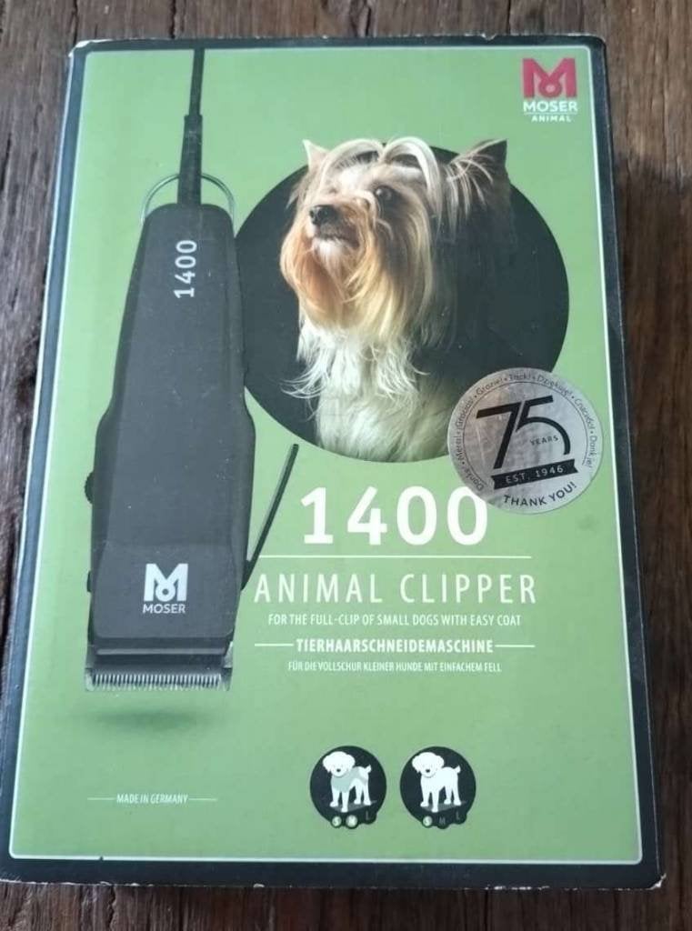 Honden tondeuse Moser 1400, Ophalen of Verzenden, Zo goed als nieuw
