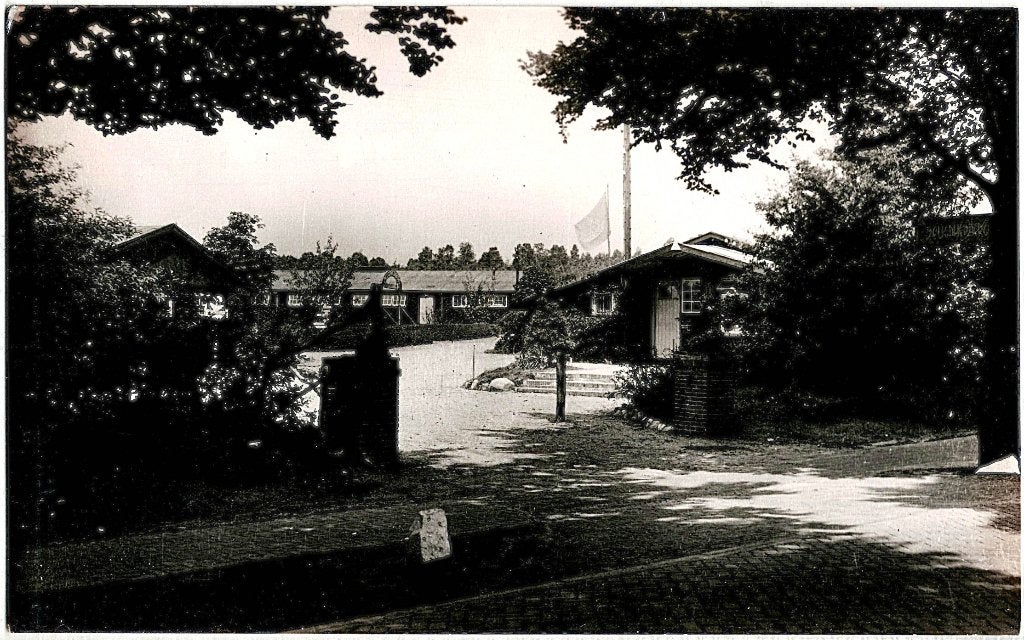 Elst (U), Jeugdherberg Eikelkamp inrit, verstuurd 1954, Verzamelen, Verzenden, 1940 tot 1960, Gelopen, Utrecht