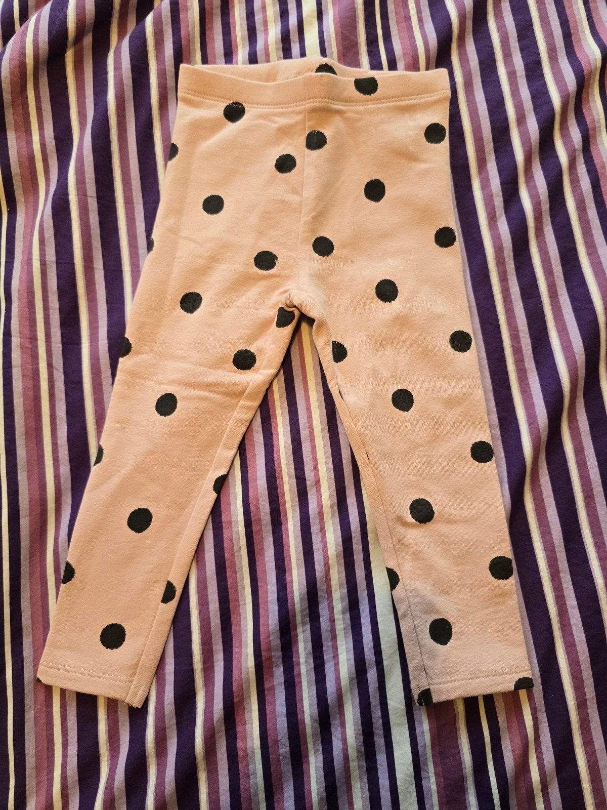 Roze Zara legging met stippen, maat 92 nieuw, Broek, Gebruikt, Meisje, Ophalen of Verzenden