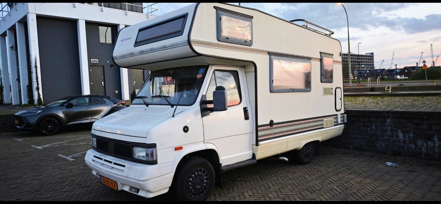 Fiat Ducato Alkoof Camper 1992 - Klaar voor Avontuur!, Caravans en Kamperen, Campers, Alkoof, Fiat, Cassettetoilet, Tot en met 4