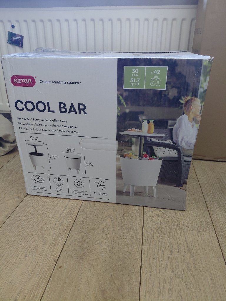 Keter Cool Bar, Ophalen, Nieuw, Koel-accessoire, Koelelement