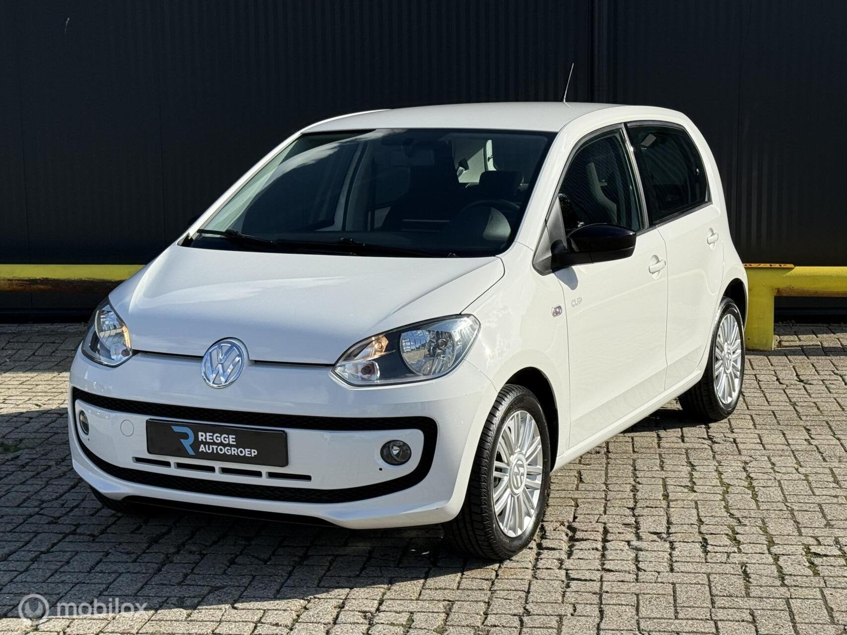 Volkswagen Up! 1.0 high up! CUP BlueMotion, Auto's, Voorwielaandrijving, Gebruikt, Up!, Wit