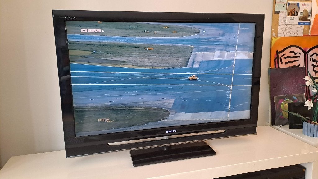 Sony Bravia 40 inch LCD TV - type KDL-40W4500, Audio, Tv en Foto, Televisies, Ophalen, LCD, Zo goed als nieuw, 100 Hz