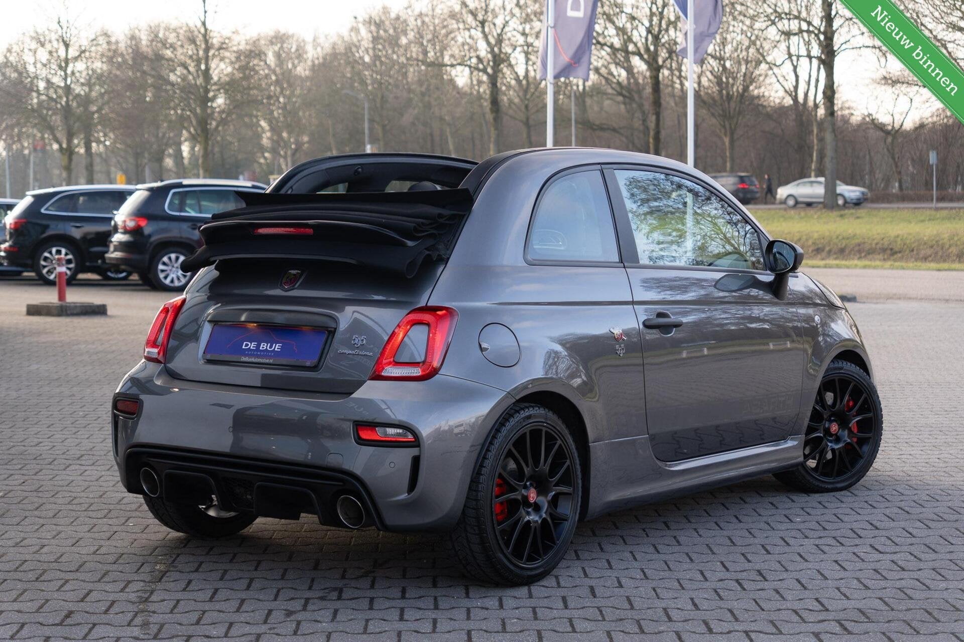 Fiat 500 C 1.4 T-Jet Abarth 595 Competizione|180Pk|Cabrio|Au, Auto's, Abarth, Dealer onderhouden, Gebruikt, Euro 6, 4 cilinders